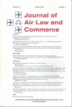 Journal of Air Law and Commerce