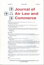 Journal of Air Law and Commerce